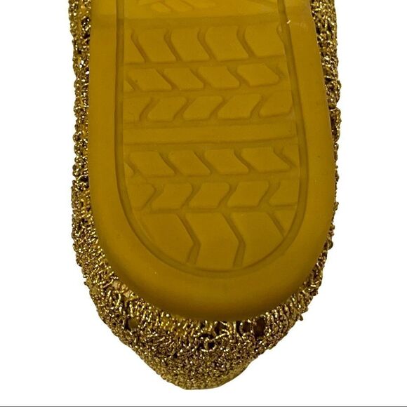 American Eagle Metallic Gold Woven Flats • Size 7 • NWOT - Picture 13 of 13